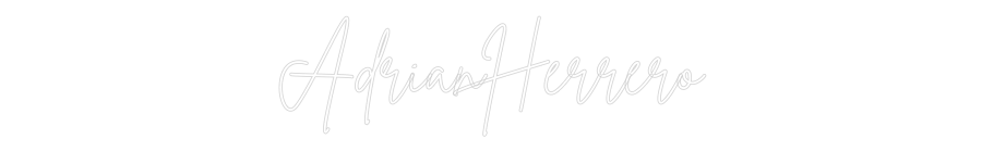 Neon personalizado: AdrianHerrero