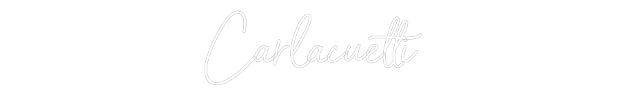 Neon personalizado: Carlacuetti