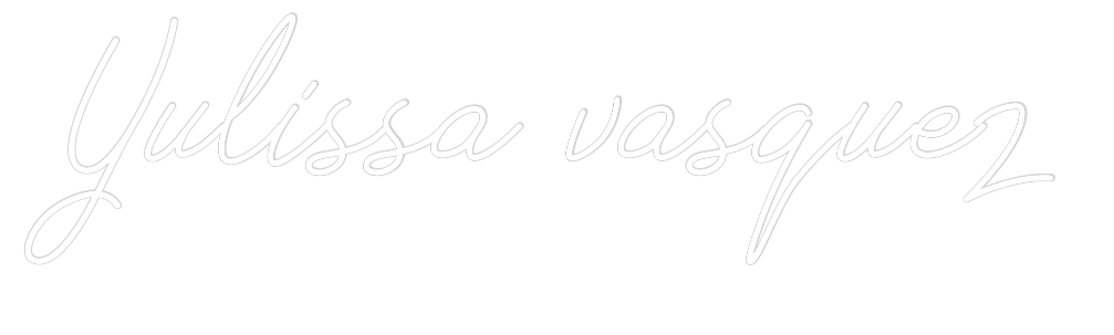 Neon personalizado: Yulissa vasquez