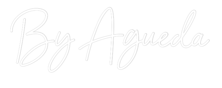 Neon personalizado: By Águeda