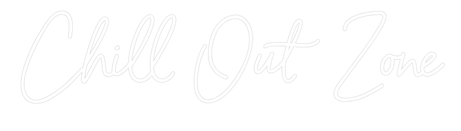 Neon personalizado: Chill Out Zone