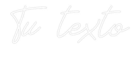 Neon personalizado: Tu texto