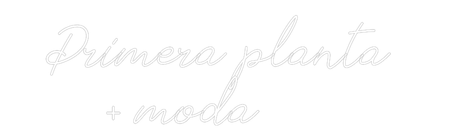 Neon personalizado: Primera plant...