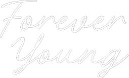 Neon personalizado: Forever
Young