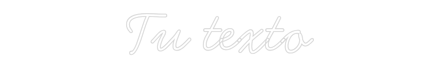 Neon personalizado: Tu texto