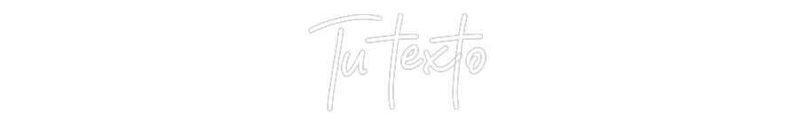 Neon personalizado: Tu texto