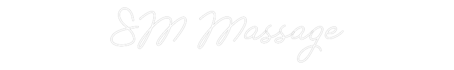 Neon personalizado: SM Massage
