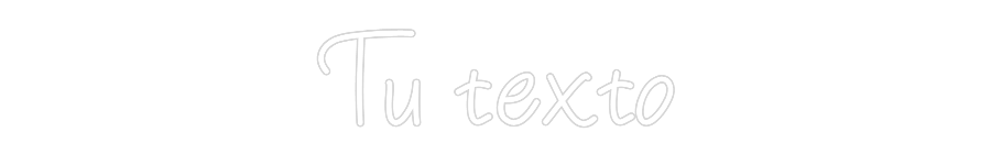 Neon personalizado: Tu texto