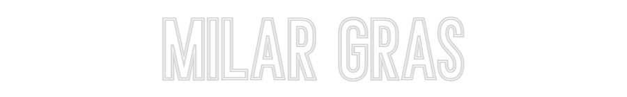 Neon personalizado: MILAR GRAS