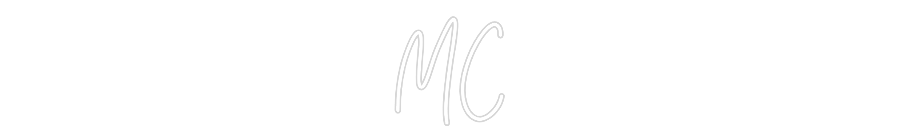 Neon personalizado: MC