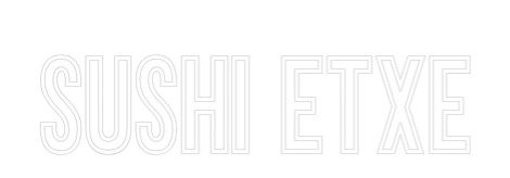 Neon personalizado: Sushi Etxe