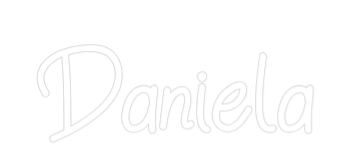Neon personalizado: Daniela
