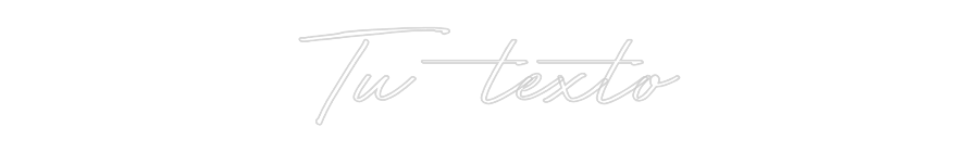 Neon personalizado: Tu texto