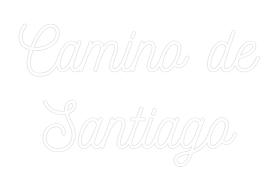 Neon personalizado: Camino de
Sa...