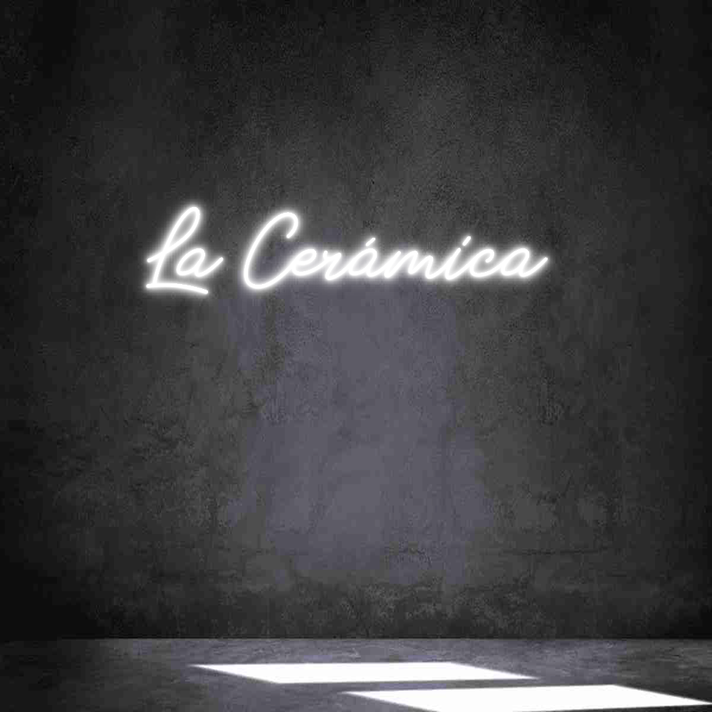 Neon personalizado: La Cerámica