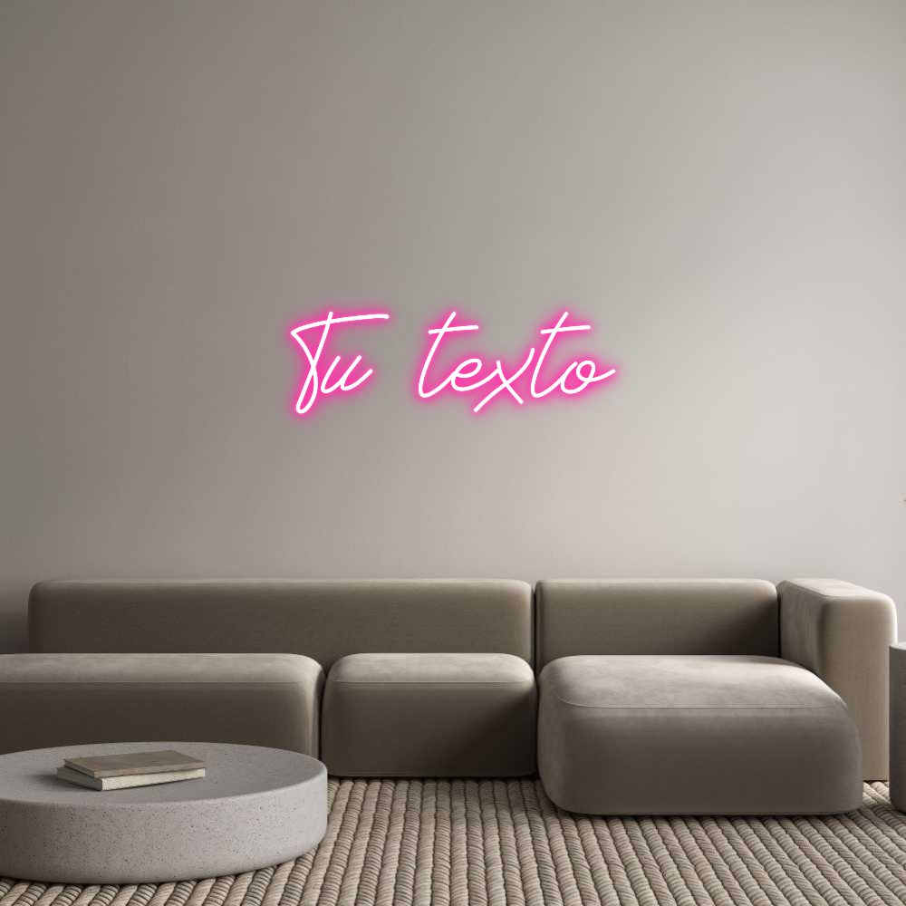 Neon personalizado: Tu texto