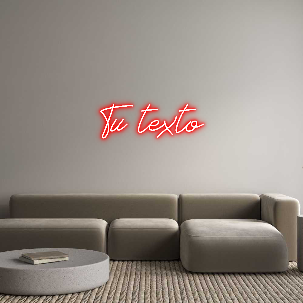 Neon personalizado: Tu texto