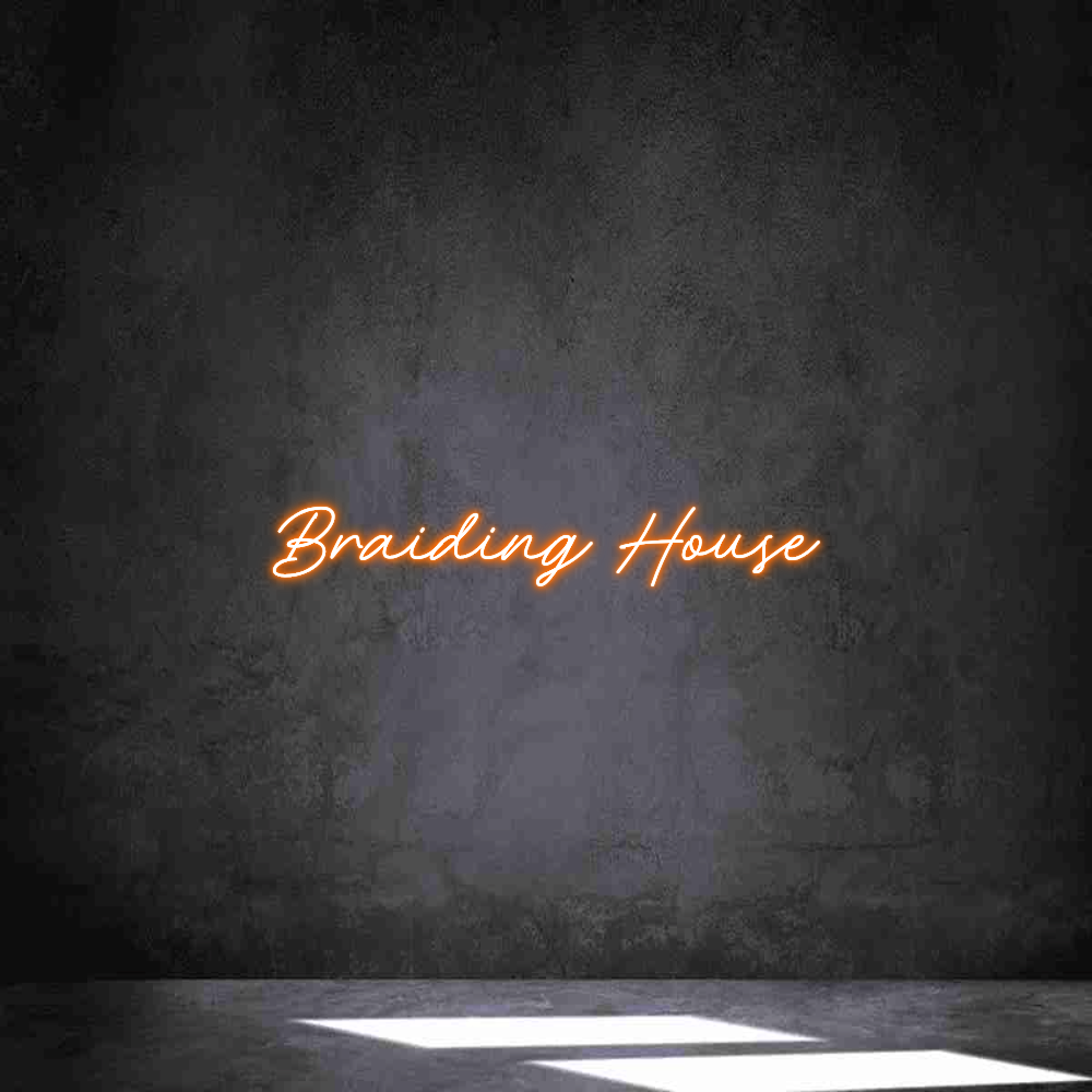 Neon personalizado: Braiding House