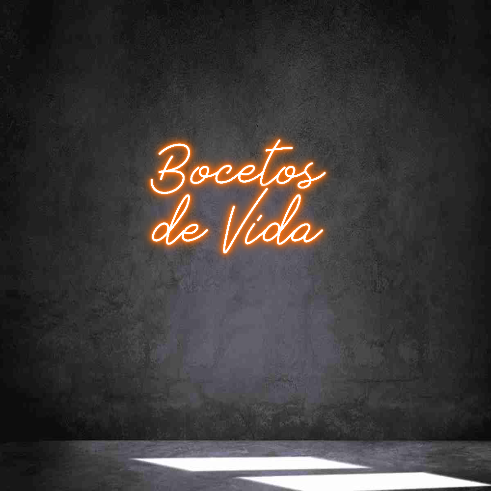 Neon personalizado: Bocetos
de ...