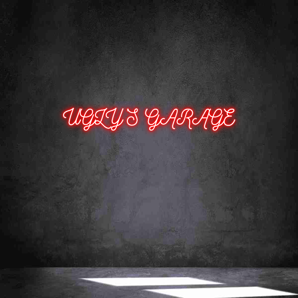 Neon personalizado: UGLY’S GARAGE
