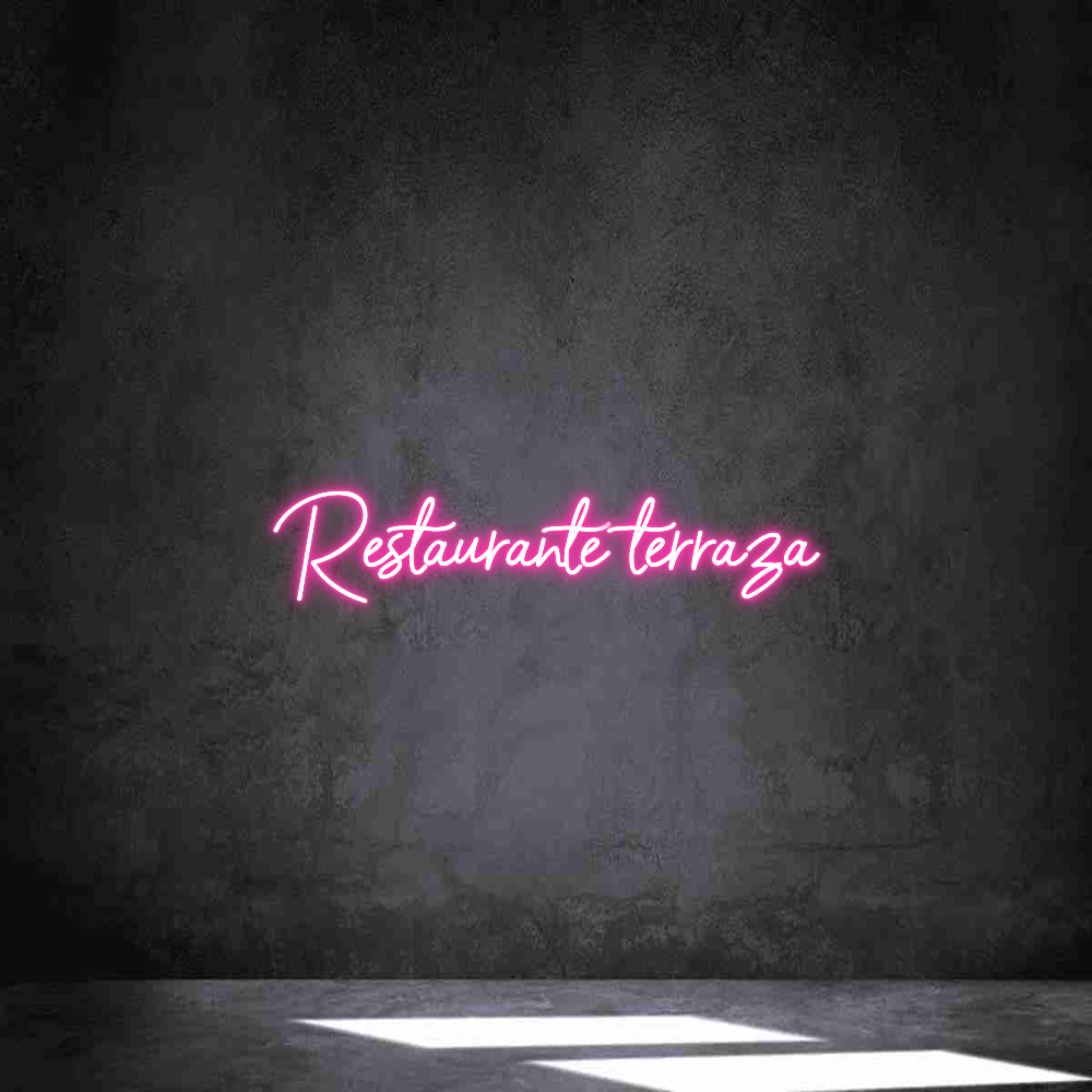 Neon personalizado: Restaurante t...