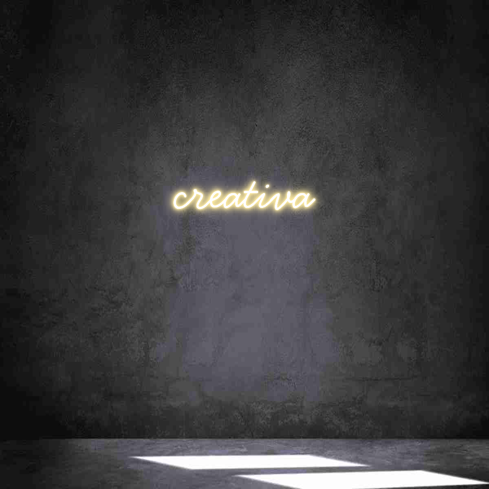 Neon personalizado: creativa