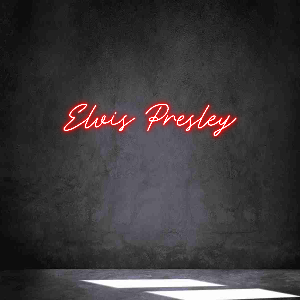 Neon personalizado: Elvis Presley