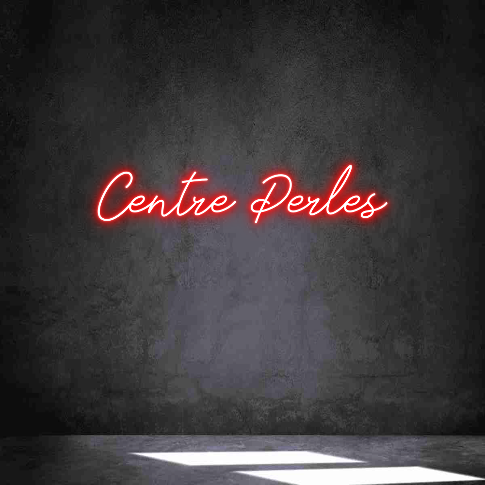 Neon personalizado: Centre Perles