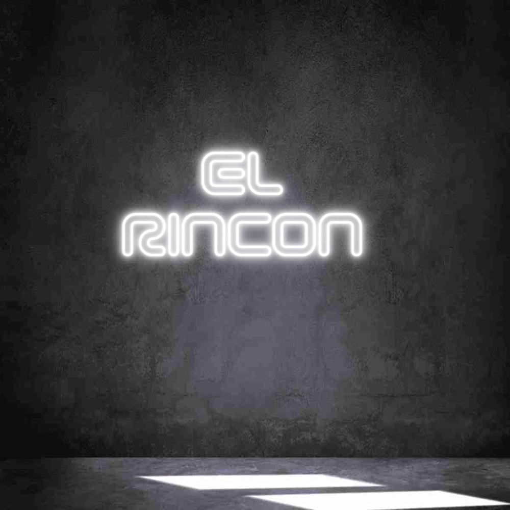 Neon personalizado: El
Rincon