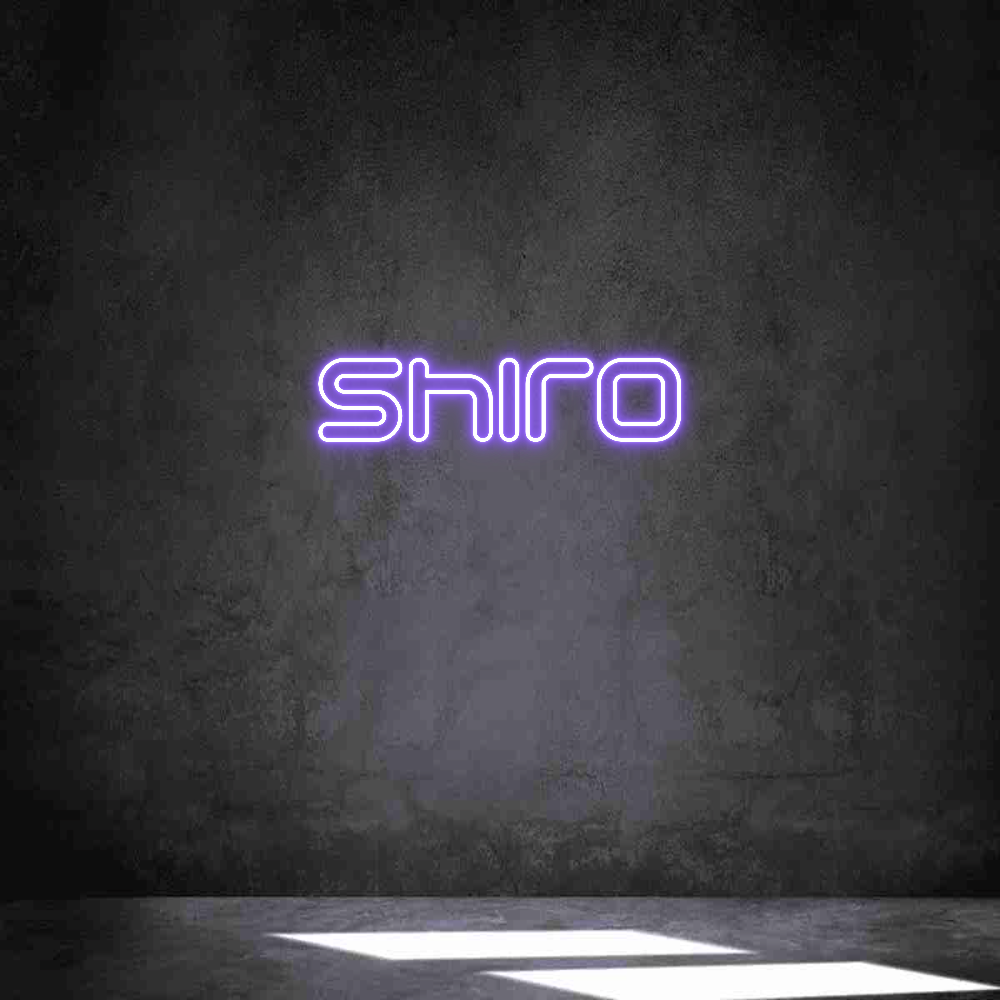 Neon personalizado: Shiro