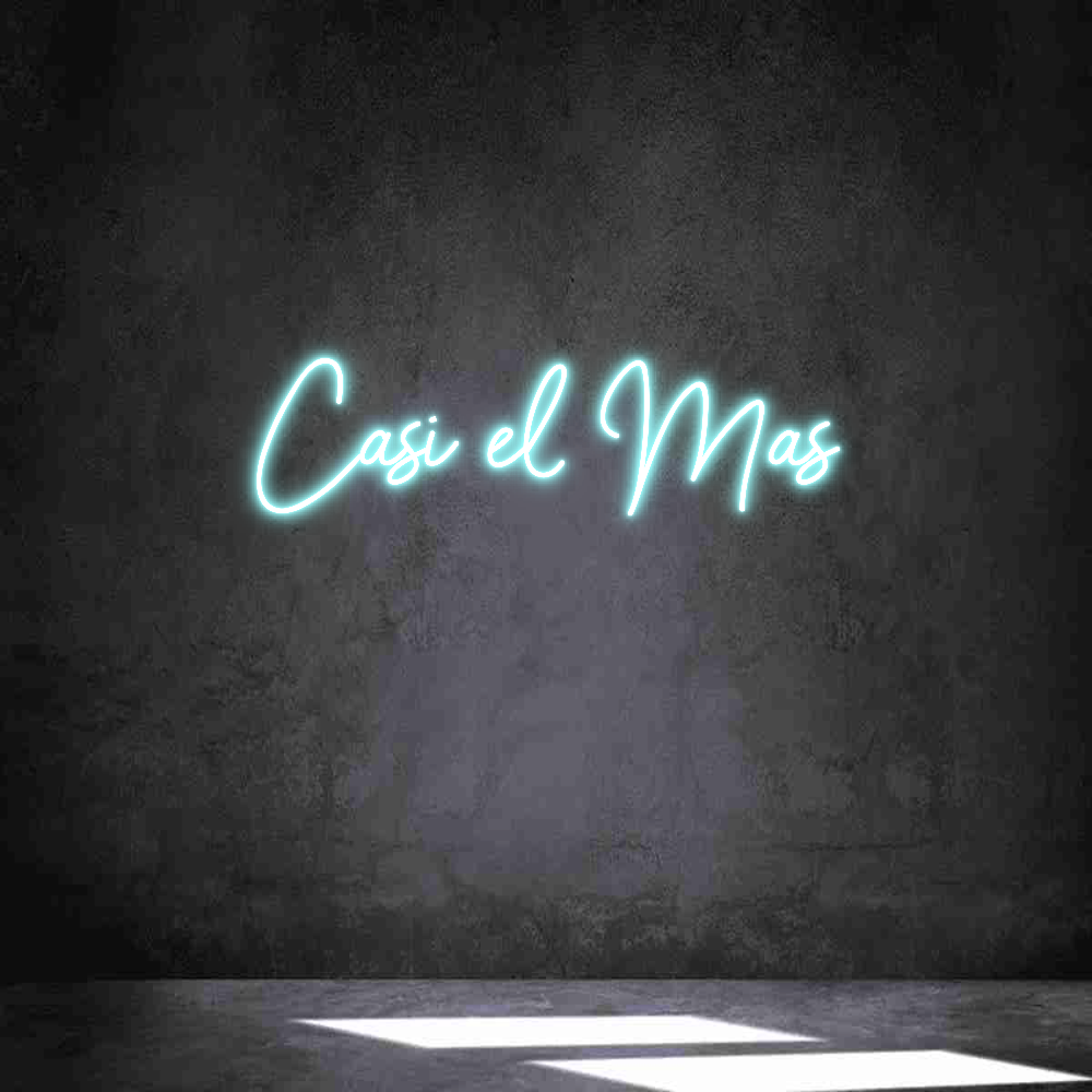 Neon personalizado: Casi el Mas