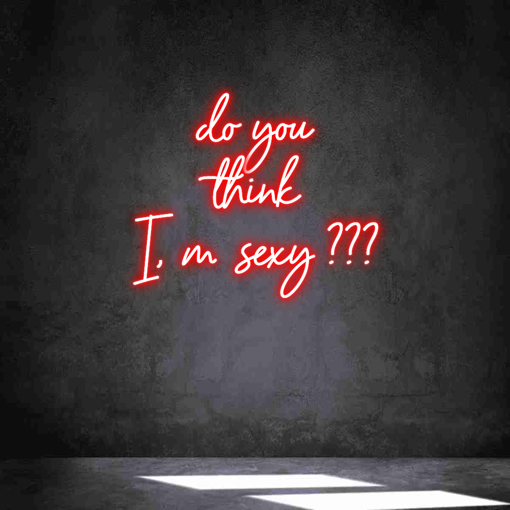 Neon personalizado: do you
think...