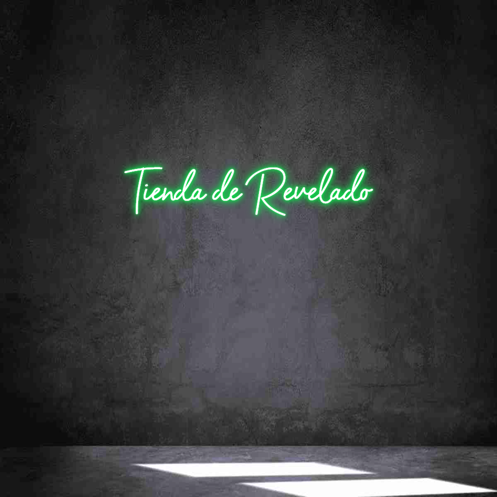 Neon personalizado: Tienda de Rev...