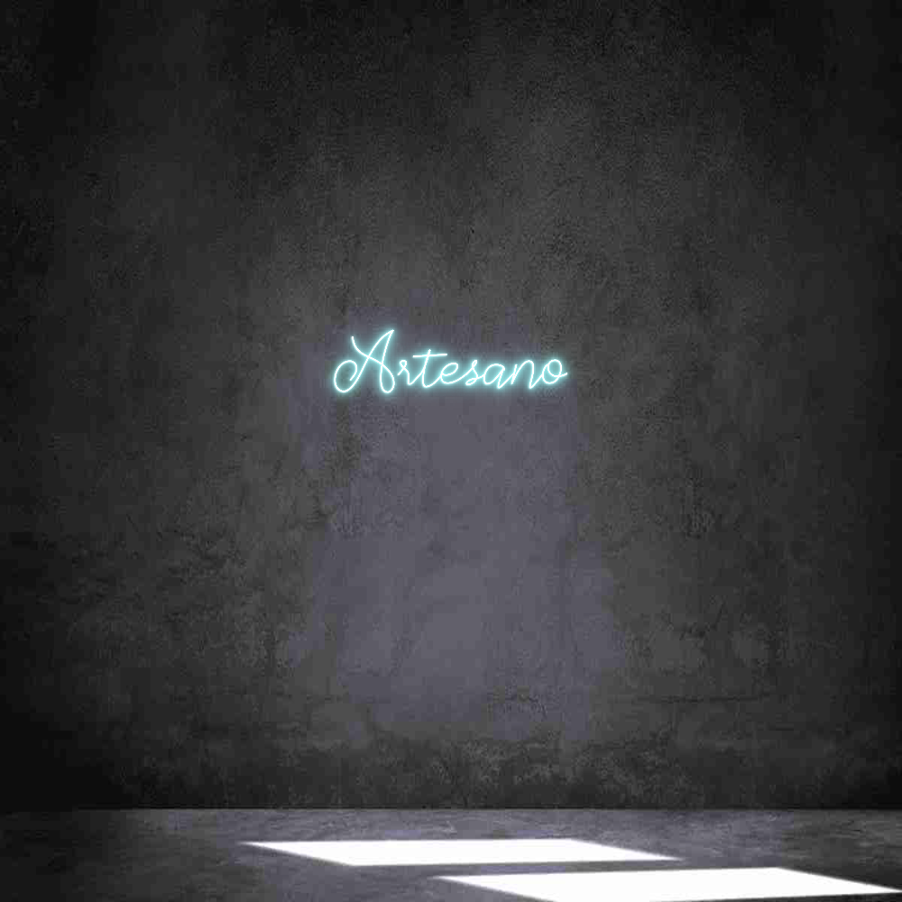 Neon personalizado: Artesano