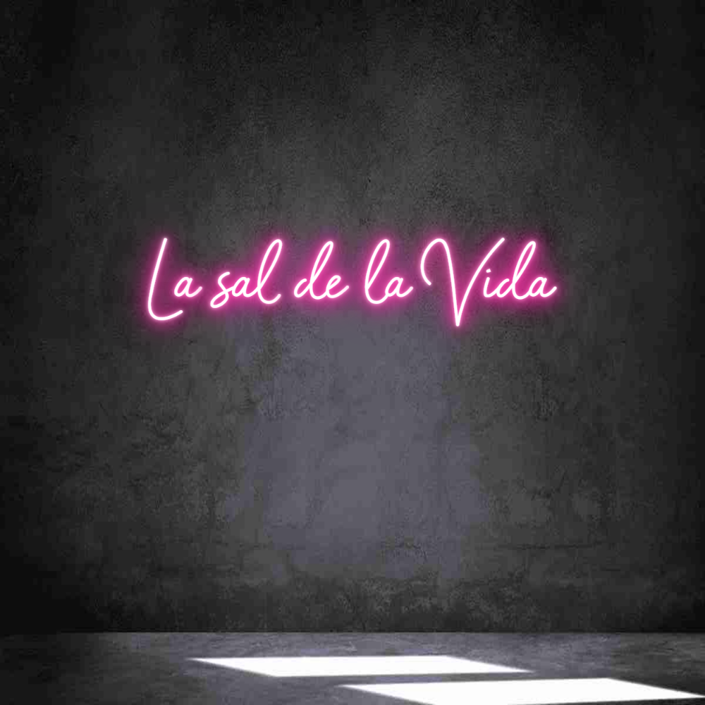 Neon personalizado: La sal de la ...