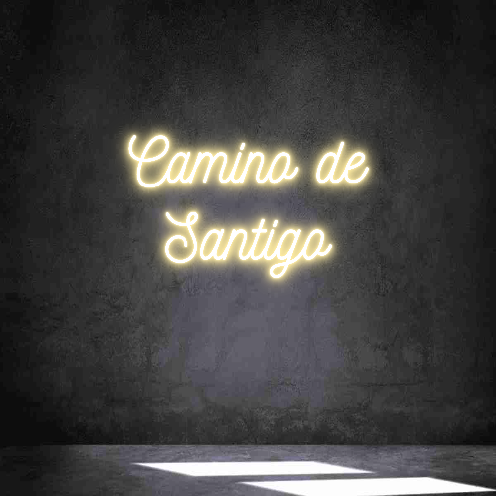 Neon personalizado: Camino de
Sa...
