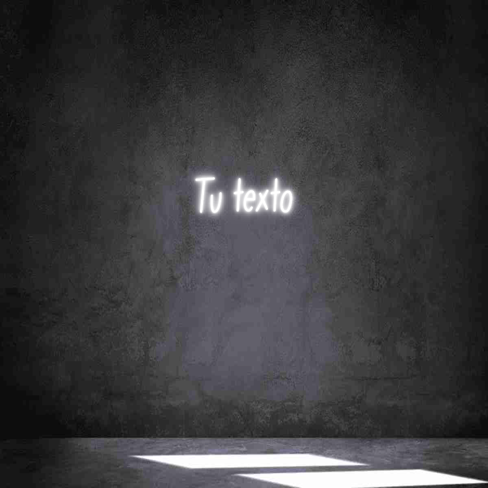 Neon personalizado: Tu texto