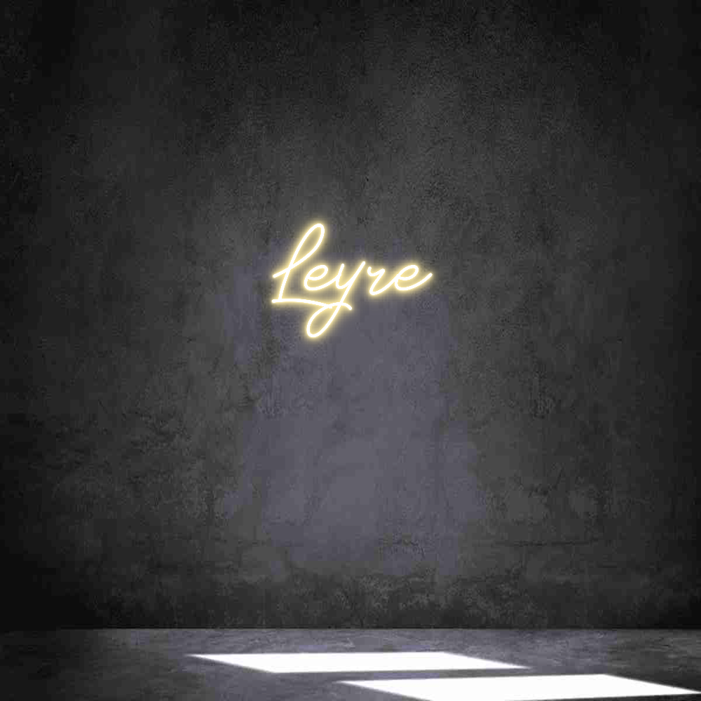 Neon personalizado: Leyre