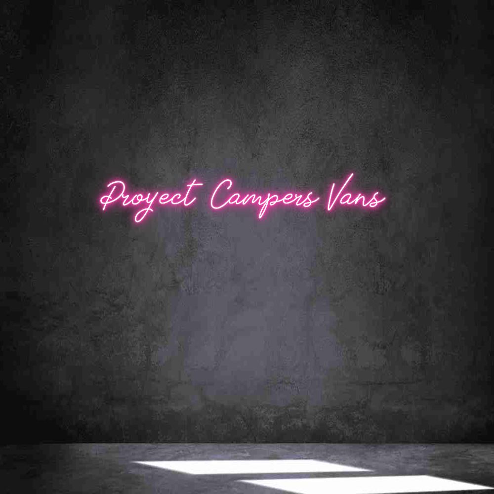 Neon personalizado: Proyect Campe...