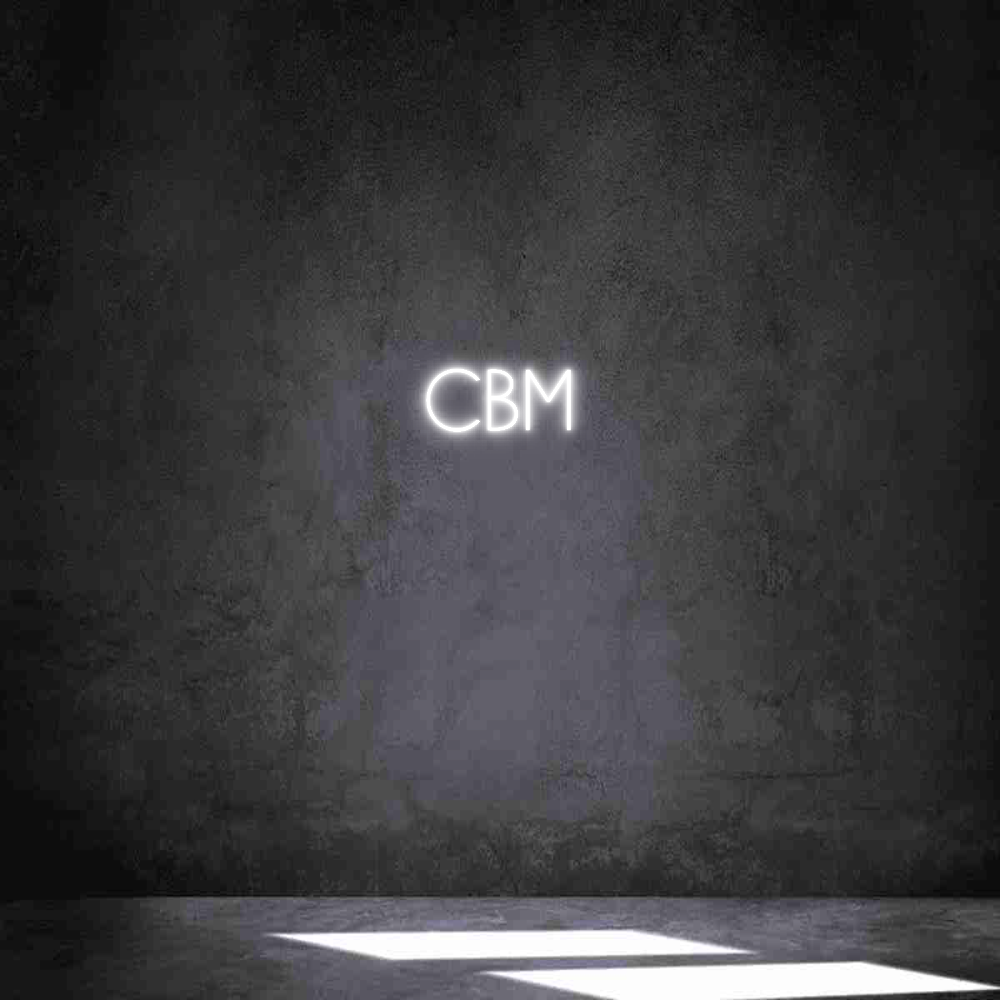 Neon personalizado: CBM