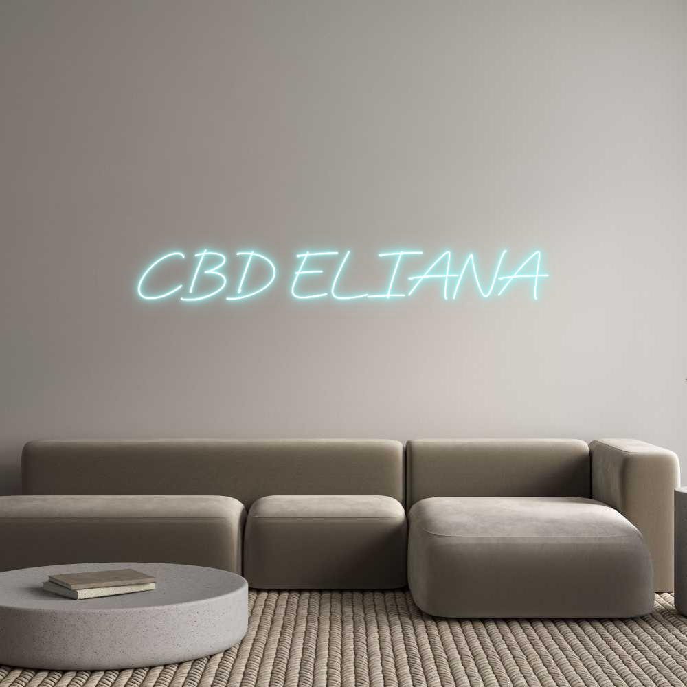 Neon personalizado: CBD ELIANA