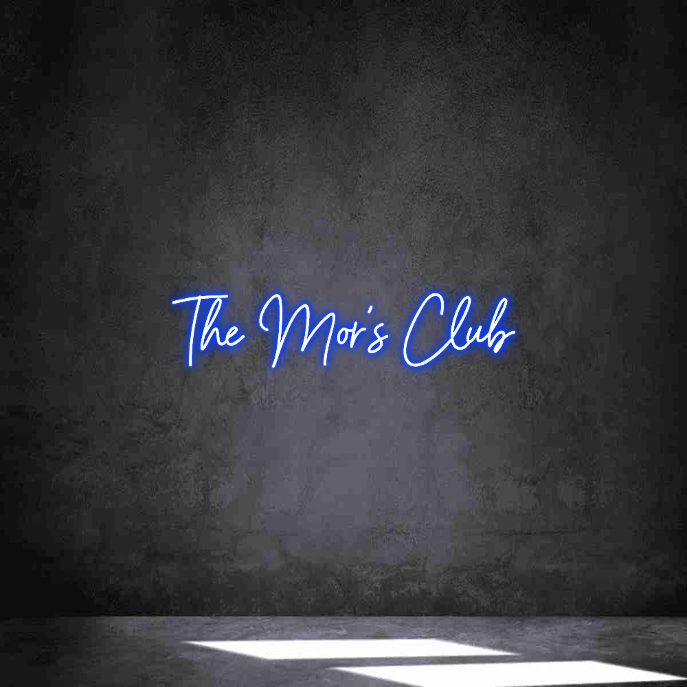 Neon personalizado: The Mor's Club
