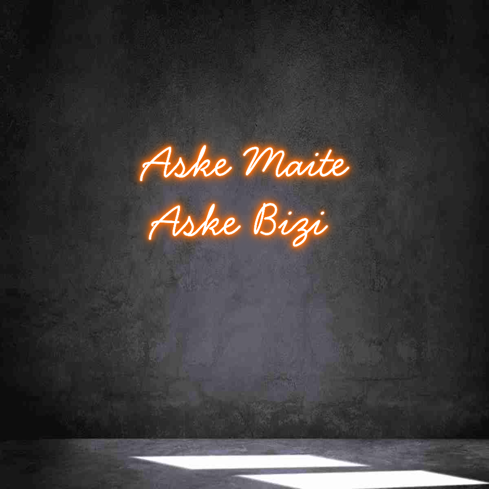 Neon personalizado: Aske Maite
...