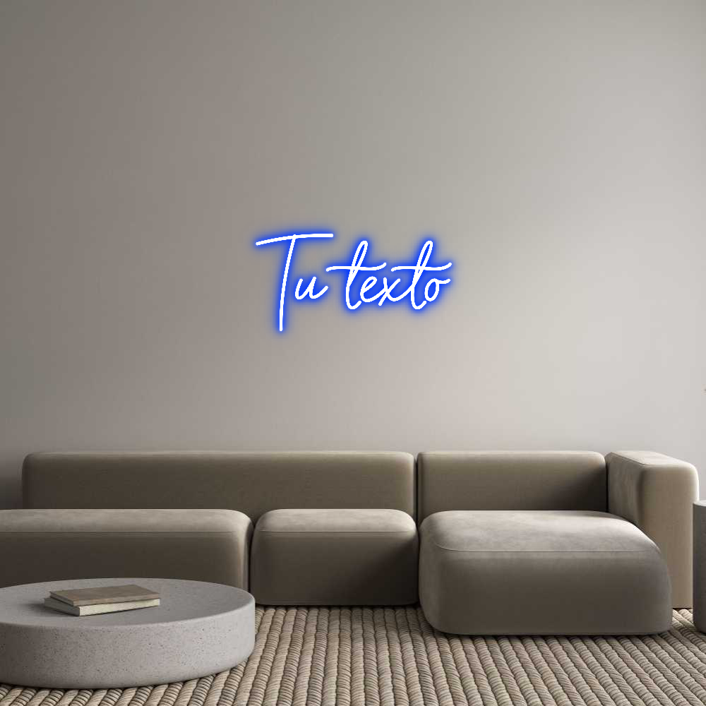 Neon personalizado: Tu texto
