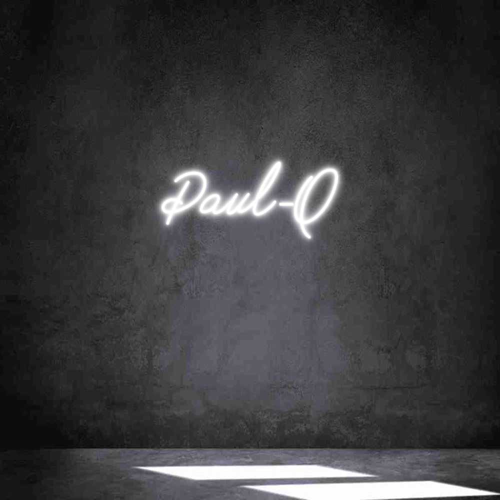 Neon personalizado: Paul-Q