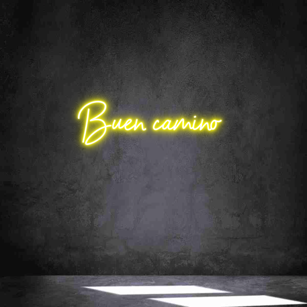 Neon personalizado: Buen camino