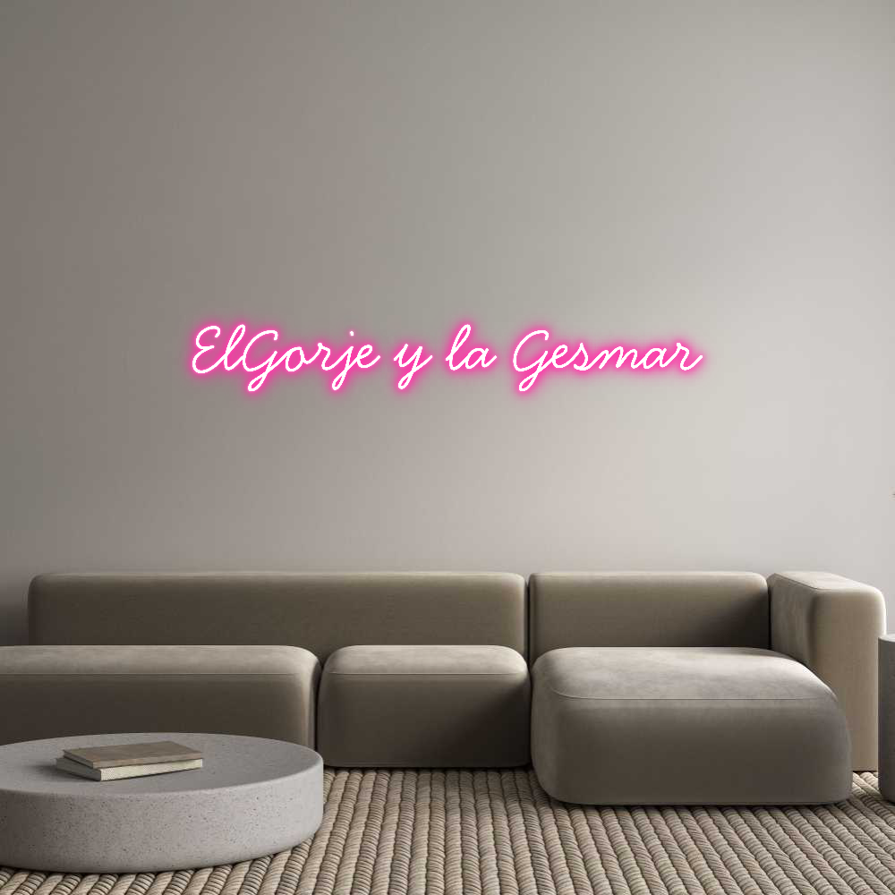 Neon personalizado: ElGorje y la ...
