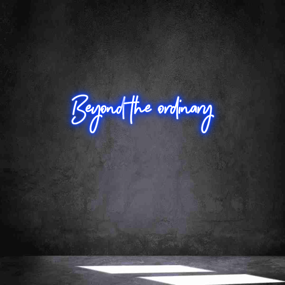 Neon personalizado: Beyond the or...