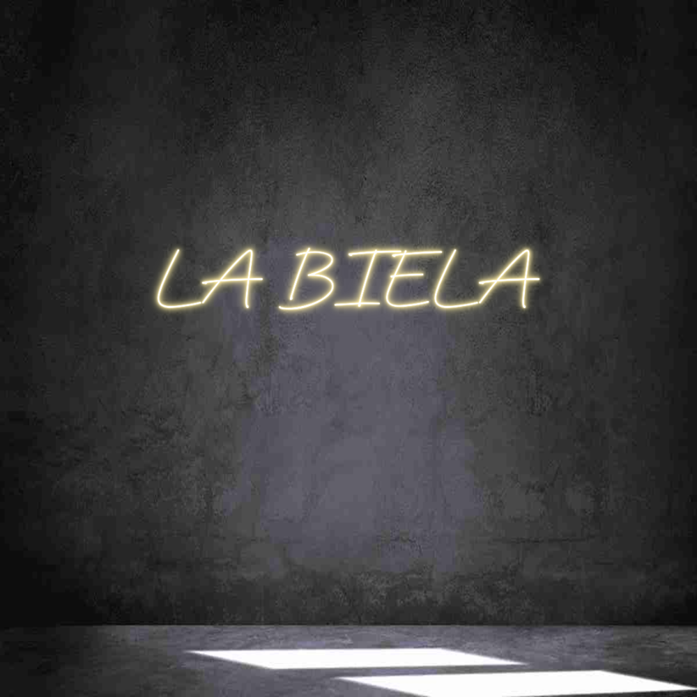 Neon personalizado: LA BIELA