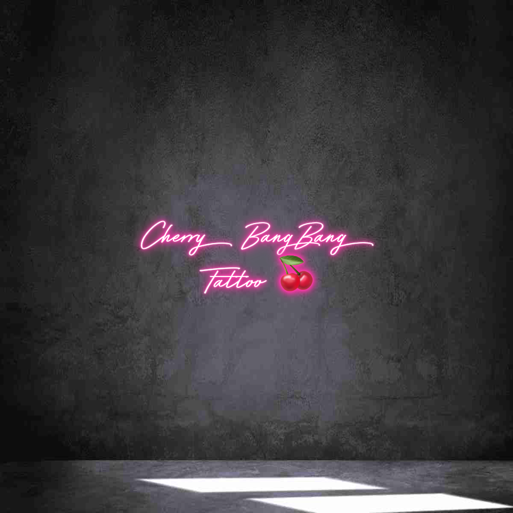 Neon personalizado: Cherry BangBa...